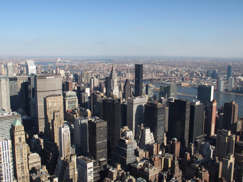 Vista do 86° andar do Empire State Building