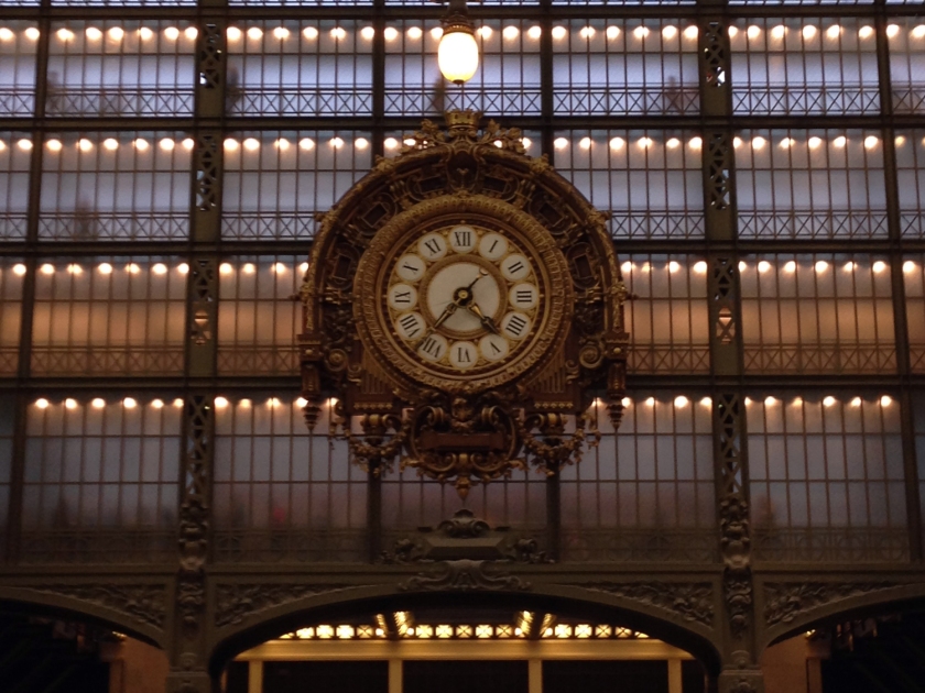 Relógio da fachada do Musée d'Orsay