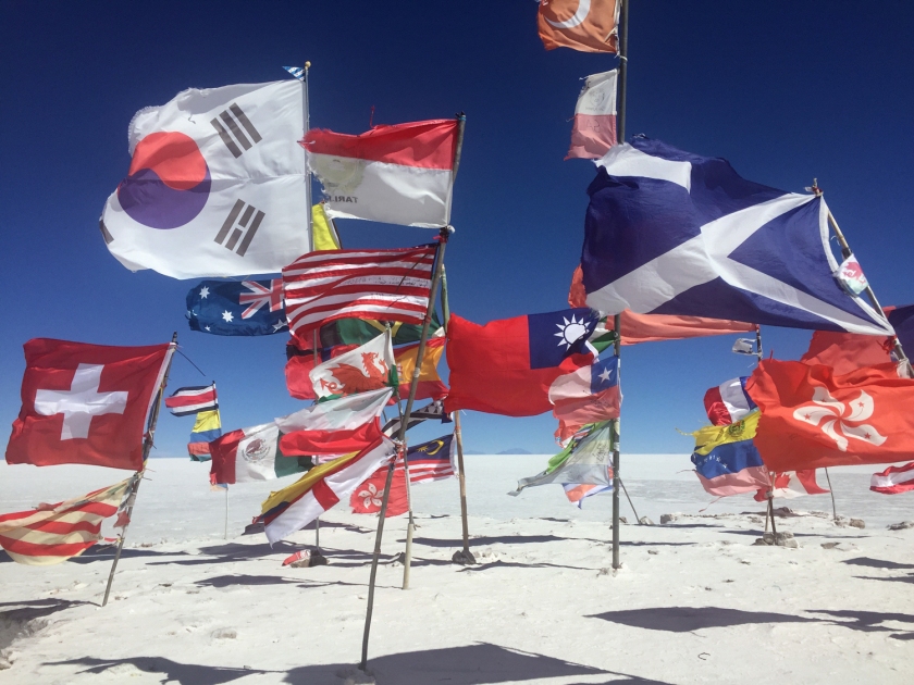Bandeiras de vários países
