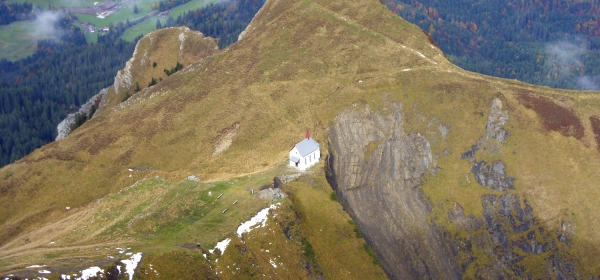 Klimsenkapelle, uma capela no meio do nada