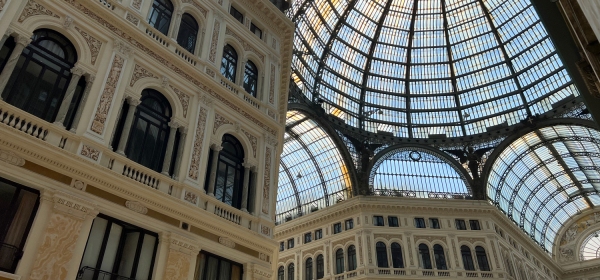 Galleria Umberto I de Nápoles, na Itália.